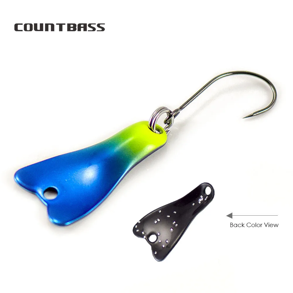 Fishing Hook Barbless - COUNTBASS 5/64oz 2g Casting Spoon With