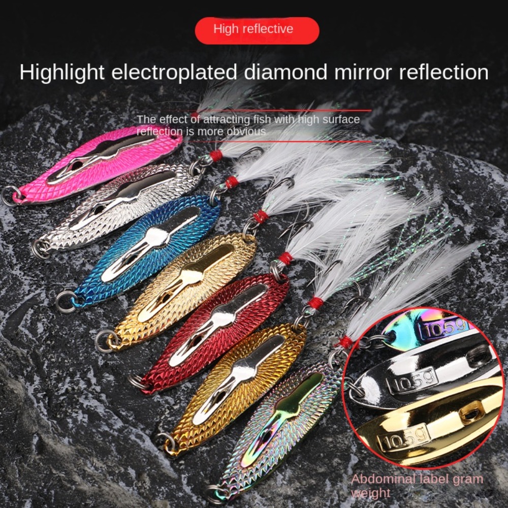 Fishing Hook Treble - Fishing Accessories Metal Fishing Lures Gold