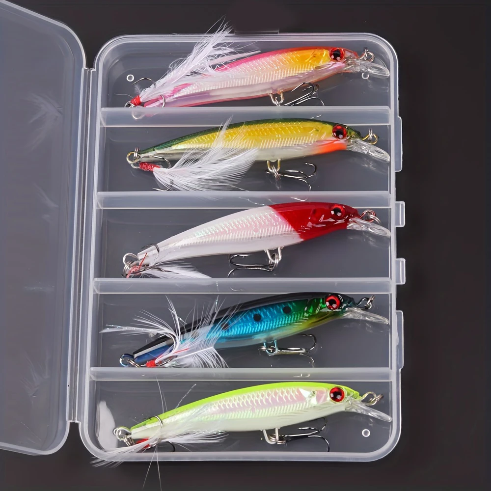 Laser 3D Eyes Bionic Minnow Fi - Fishing Hook Treble review and price