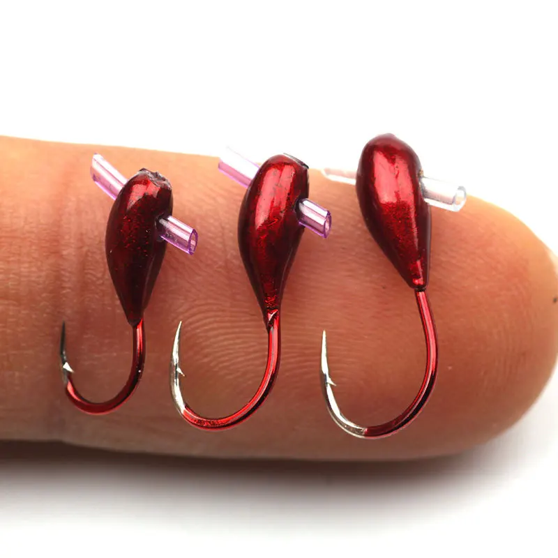 10/20PCS Winter Ice Fishing Ho - Fishing Hook Barbless review and price