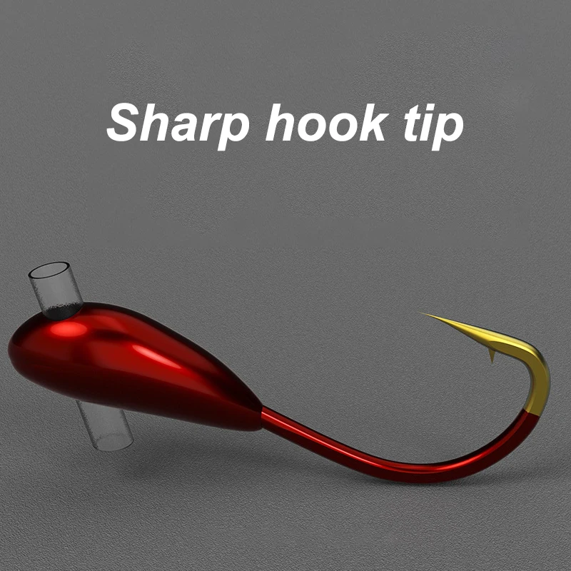 10/20PCS Winter Ice Fishing Ho - Fishing Hook Barbless review and price