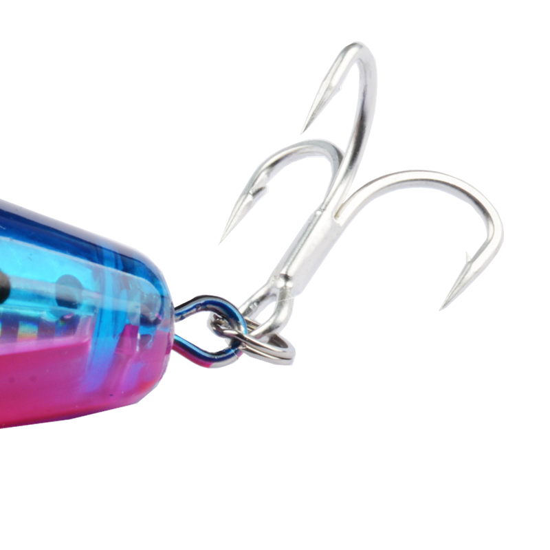 1pc 43g Big Popper Floating Wo - Fishing Hook Treble review and price