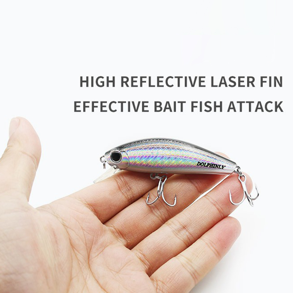 Sinking Minnow Fishing Lures 1 - Fishing Hook Treble review and price