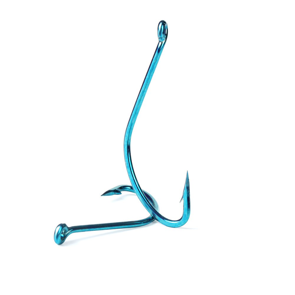 10pcs 2#-15# Blue High Carbon  - Fishing Hook Circle review and price