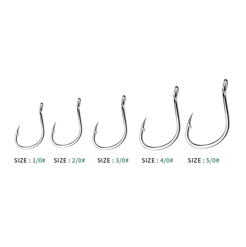 Ring Eye Fishhooks Fishing Hoo - Fishing Hook Barbless review and price